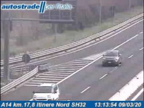 Slika pregleda web-kamere Bologna - A14 - KM 17,8